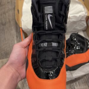 Orange/Black Jordan 11 Custom Nike Tawas